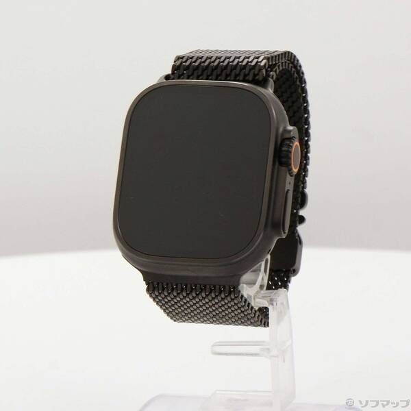 ソフマップ 〔中古品〕 Apple Watch Ultra 2 GPS + Cellular 49mm ブラックチタニウムケース ブラックチタニウムミラネーゼループ【349】