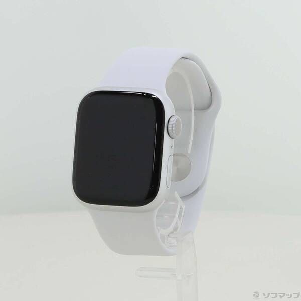 ソフマップ 〔中古品〕 Apple Watch Series 8 GPS 41mm シルバーアルミニウムケース ホワイトスポーツバンド【258】