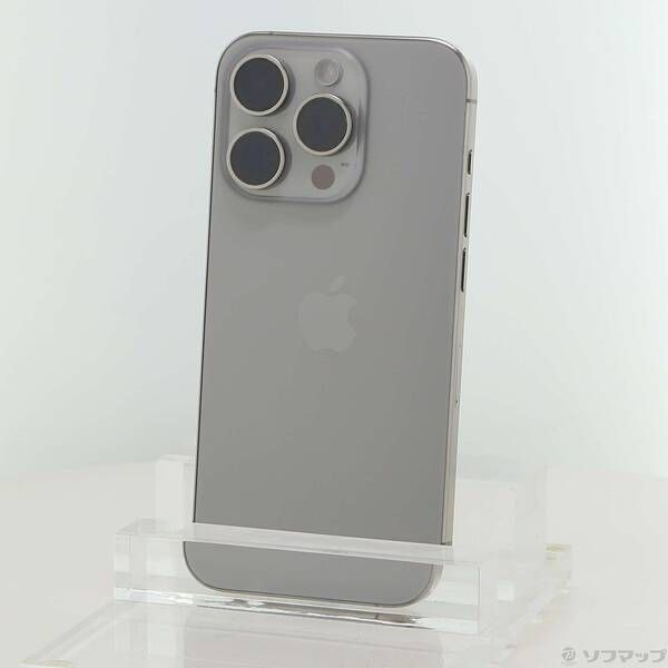 ソフマップ 〔中古品〕 iPhone15 Pro 256GB ナチュラルチタニウム MTUF3J／A SIMフリー【198】