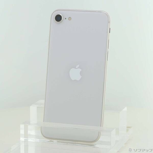ソフマップ 〔中古品〕 iPhone SE 第3世代 64GB スターライト MMYD3J／A SIMフリー【269】