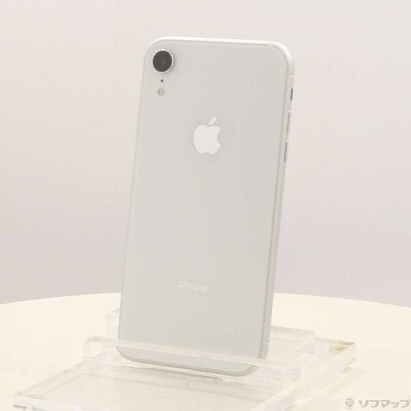 ソフマップ 〔中古品〕 iPhoneXR 256GB ホワイト MT0W2J／A SIMフリー【349】