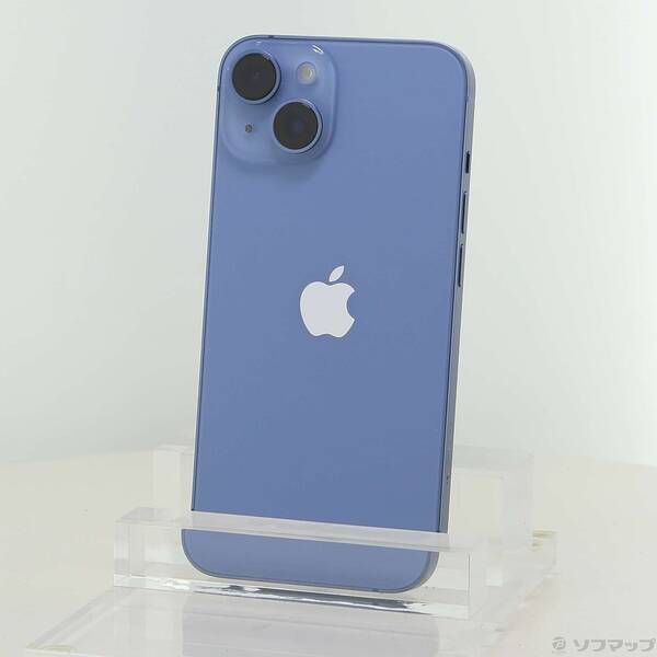 ソフマップ 〔中古品〕 iPhone14 128GB ブルー MPVJ3J／A SIMフリー【352】