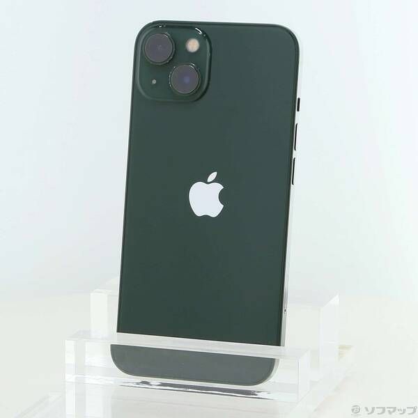 ソフマップ 〔中古品〕 iPhone13 128GB グリーン MNGG3J／A SIMフリー【377】