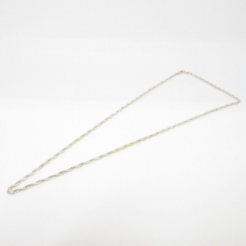 【瀬戸大橋店】 中古 LAVER | ラバー ネックレス CHAIN NECKLACE tt050 シルバー 【134】 瀬戸大橋店】 中古 LAVER | ラバー ネックレス CHAIN NECKLACE tt050