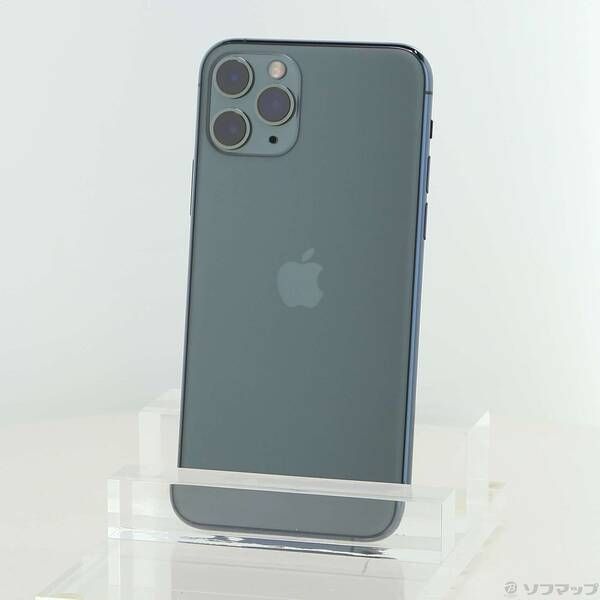 ソフマップ 〔中古品〕 iPhone11 Pro 256GB ミッドナイトグリーン MWCC2J／A SIMフリー【377】