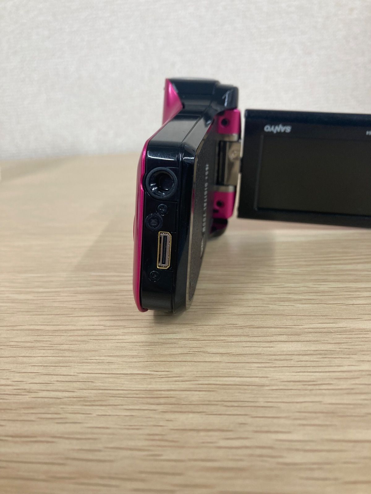通電動作未確認】サンヨー SANYO Xacti DMX-HD800(P) ピンク【カメラ1