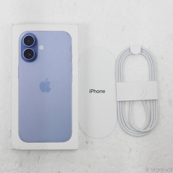 iPhone17 256GB ミストブルー SIMフリー 展示品 - メルカリ