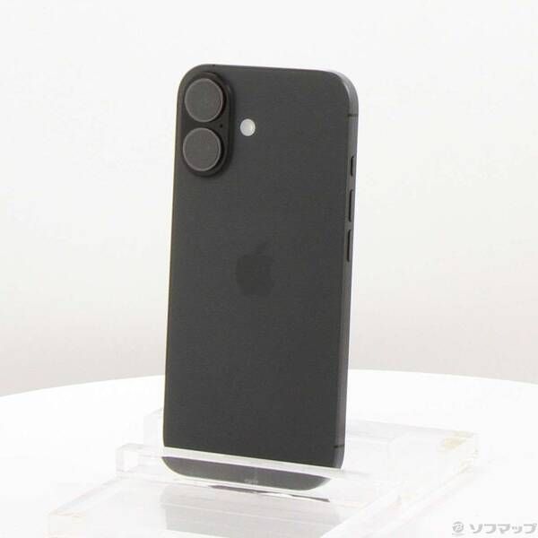 ソフマップ 〔中古品〕 iPhone17 256GB ブラック MG674J／A SIMフリー【258】