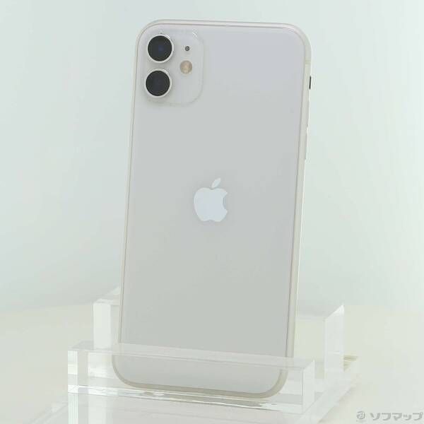 ソフマップ 〔中古品〕 iPhone11 64GB ホワイト MHDC3J／A SIMフリー【262】