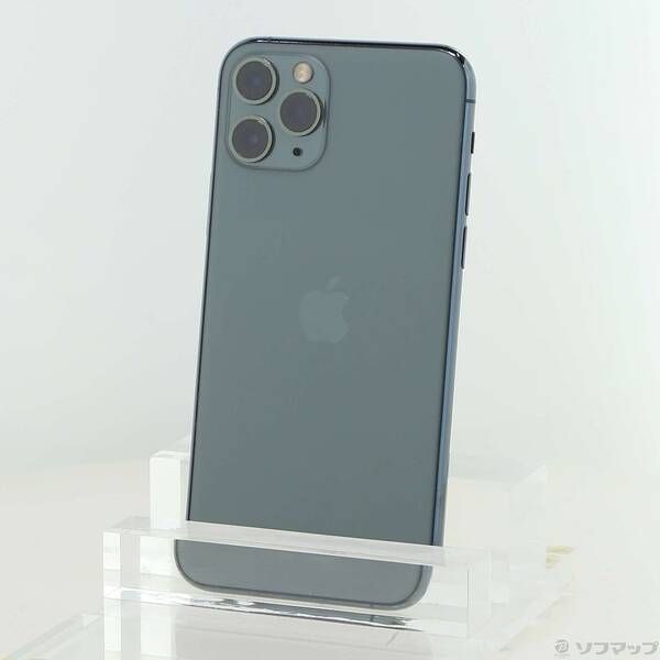 ソフマップ 〔中古品〕 iPhone11 Pro 256GB ミッドナイトグリーン MWCC2J／A SIMフリー【349】
