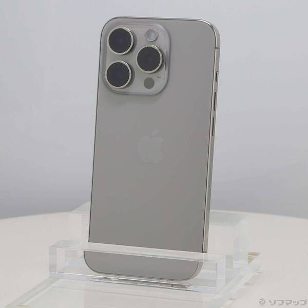 ソフマップ 〔中古品〕 iPhone15 Pro 512GB ナチュラルチタニウム MTUK3J／A SIMフリー【258】