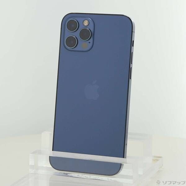 ソフマップ 〔中古品〕 iPhone12 Pro 256GB パシフィックブルー MGMD3J／A SIMフリー【198】