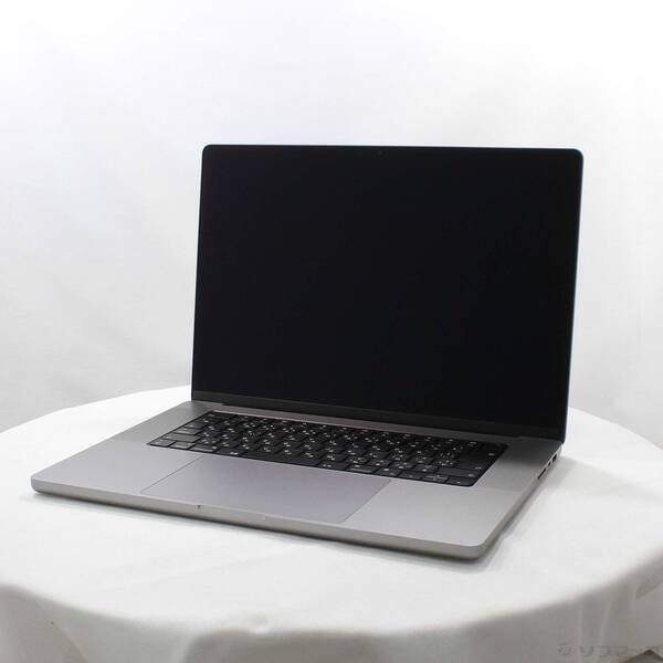 ソフマップ 〔中古品〕 MacBook Pro 16.2-inch Late-2021 MK193J／A Apple M1 Pro 10コアCPU_16コアGPU 16GB SSD1TB スペースグレイ 〔26.1 Tahoe〕【349】