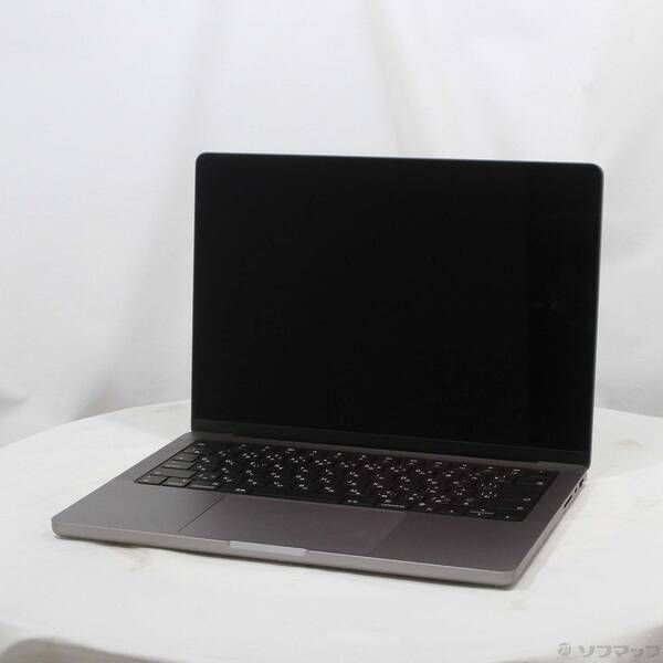 ソフマップ 〔中古品〕 MacBook Pro 14.2-inch Late-2021 MKGQ3J／A Apple M1 Pro 10コアCPU_16コアGPU 16GB SSD1TB スペースグレイ 〔26.3 Tahoe〕【377】