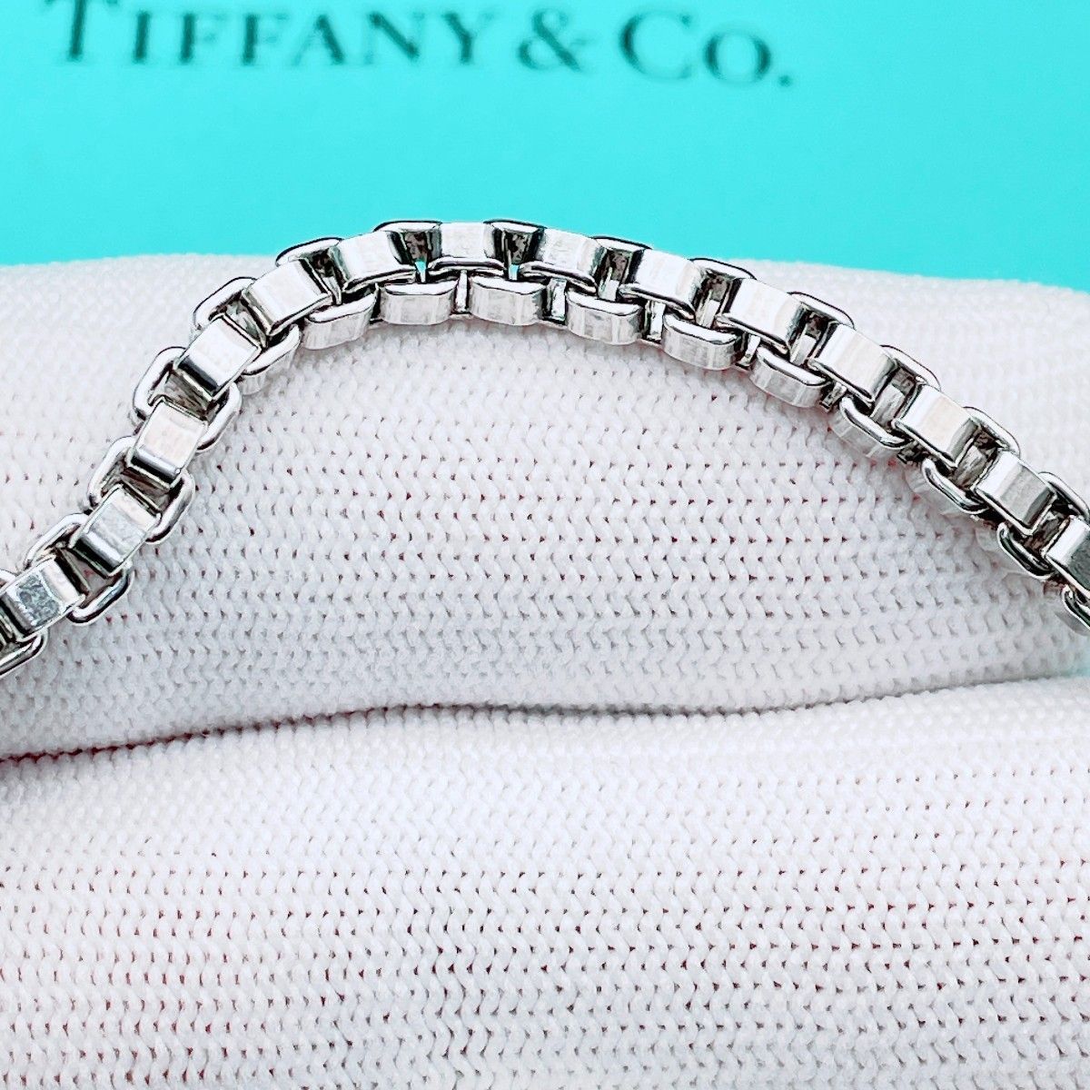 ◇ティファニー◇新品仕上済 Tiffany&Co. ベネチアン ブレスレット 