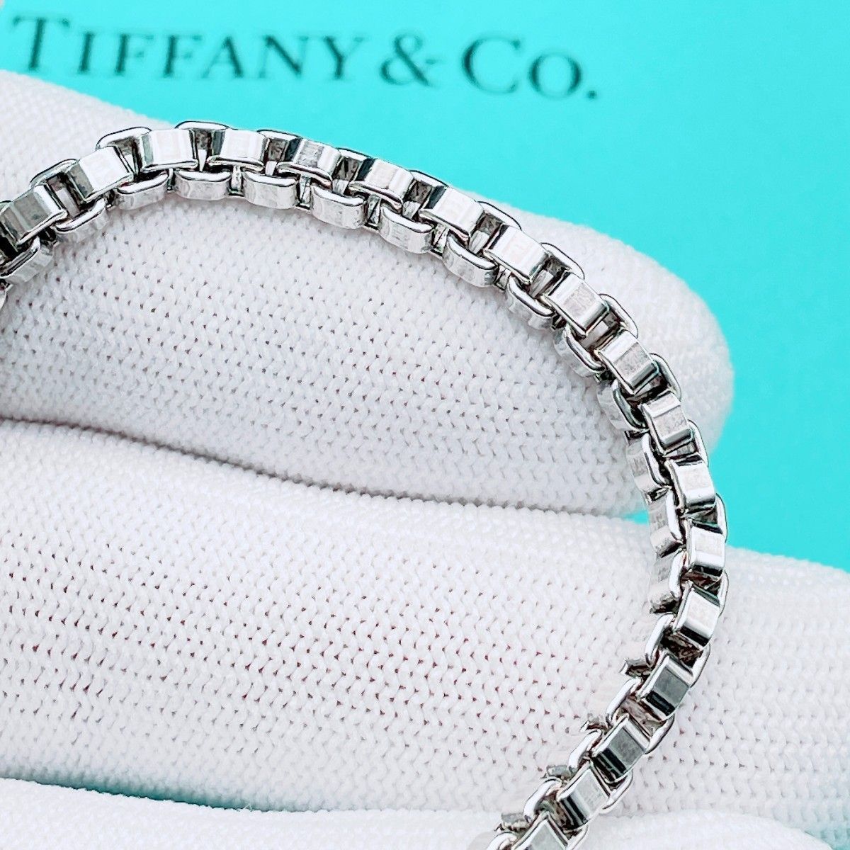 ◇ティファニー◇新品仕上済 Tiffany&Co. ベネチアン ブレスレット 