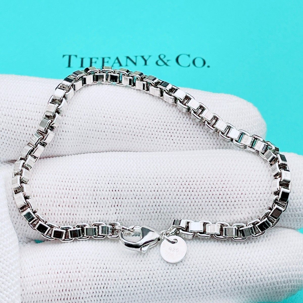 ◇ティファニー◇新品仕上済 Tiffany&Co. ベネチアン ブレスレット 