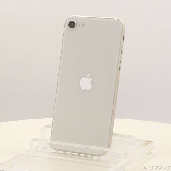 ソフマップ 〔中古品〕 iPhone SE 第3世代 128GB スターライト MMYG3J／A SIMフリー【305】