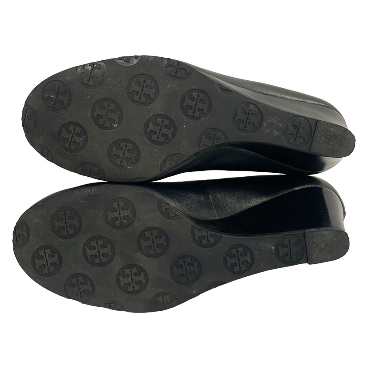 TORY BURCH(トリーバーチ) パンプス 6M レディース 黒 ウェッジソール