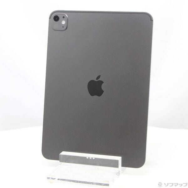 ソフマップ 〔中古品〕 iPad Pro 11インチ(M5) 標準ガラス 256GB スペースブラック MDWK4J／A Wi-Fi【258】