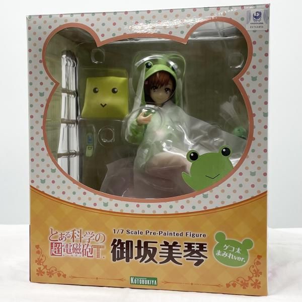 【中古】開封 1/7 御坂美琴 ゲコ太まみれVer. 壽屋 コトブキヤ とある科学の超電磁砲T レールガン[17]