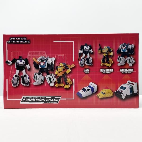 中古】開封 Dramatic Capture Series サイバトロンチェイス タカラ