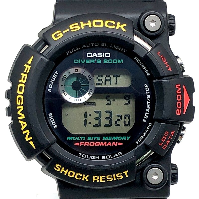 G-SHOCK ジーショック GW-200Z-1 FROGMAN フロッグマン ファイナルエディション タフソーラー 初代カラー 2009年11月発売