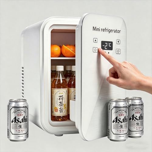 8L小型冷温庫 ミニ冷蔵庫 2°C~65°C温度調節 LCD表示 ペルチェ搭載 極静音省エネ ワンタッチ操作 ポータブル車載/家庭用対応 PSE認証 AC/DC給電 日本語説明書付きY 552408eb