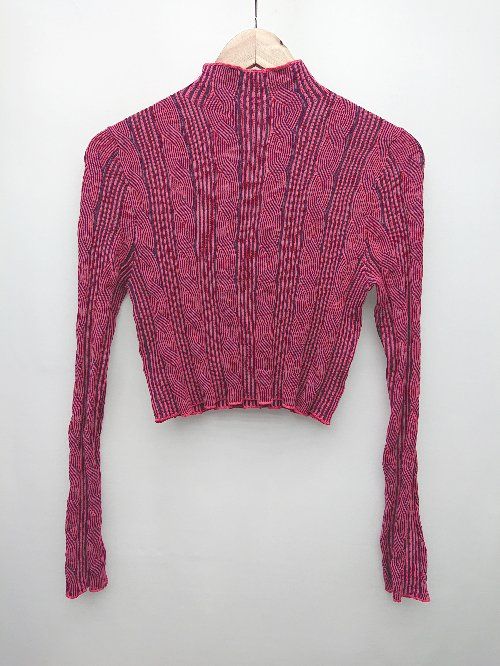 ◇ PAGEBOY ページボーイ 長袖 カットソー サイズF レッド系 ネイビー レディース P 【1405290014307】