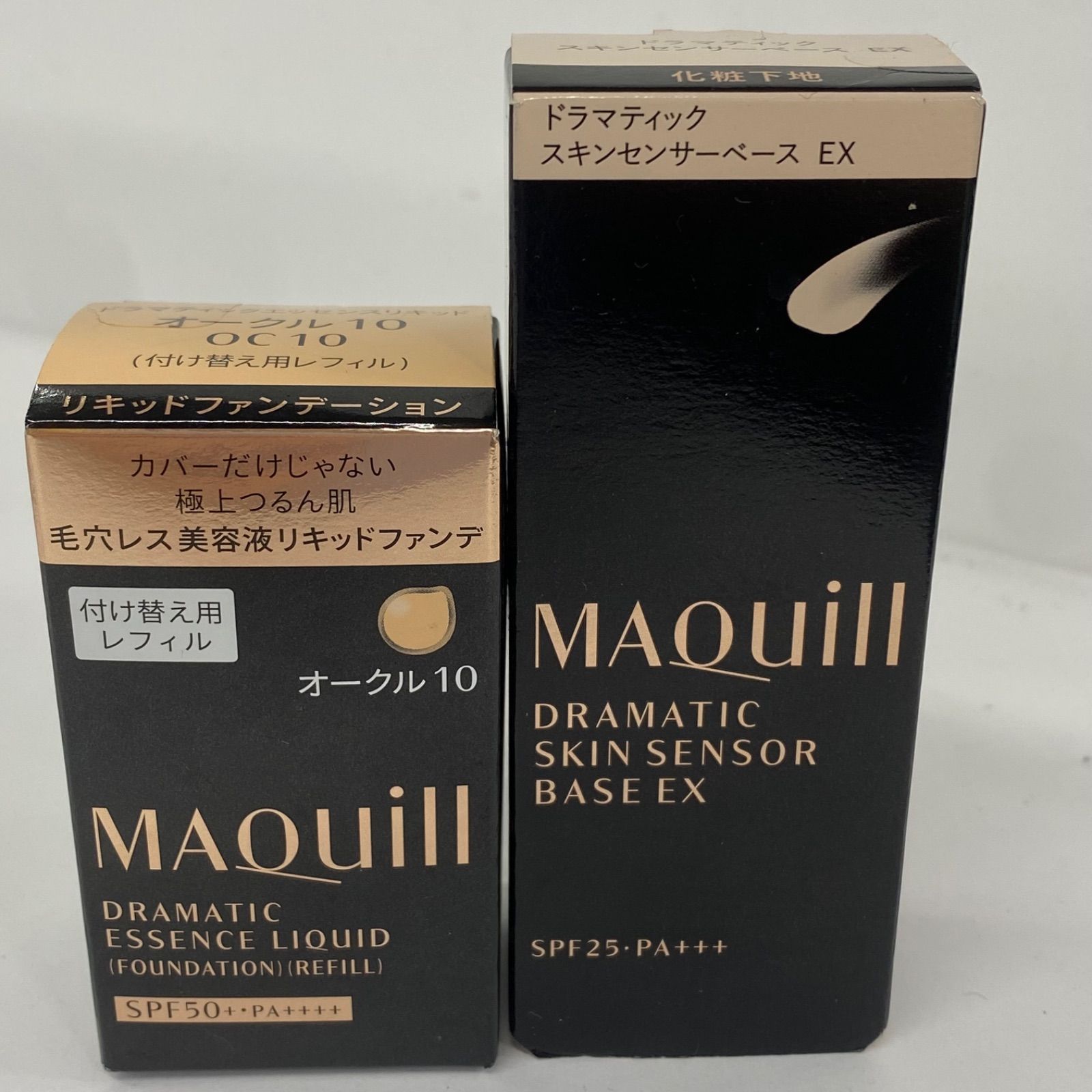 M4591 MAQuill マキアージュ ドラマティックエッセンスリキッド （レフィル）25ml・ドラマティックスキンセンサーベース EX 25ml 計2点セット
