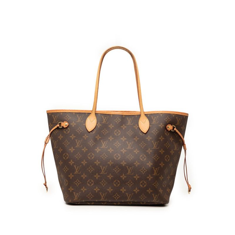 ルイ ヴィトン モノグラム ネヴァーフルMM ショルダーバッグ トートバッグ M40995 ブラウン PVC レザー レディース LOUIS VUITTON【1-0269615】