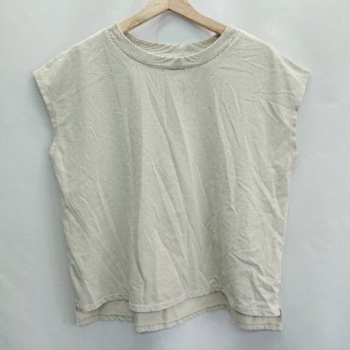 ◇ ITEMS URBAN RESEARCH アーバンリサーチ 半袖 カットソー サイズF ホワイト系 レディース E 【1406050061036】