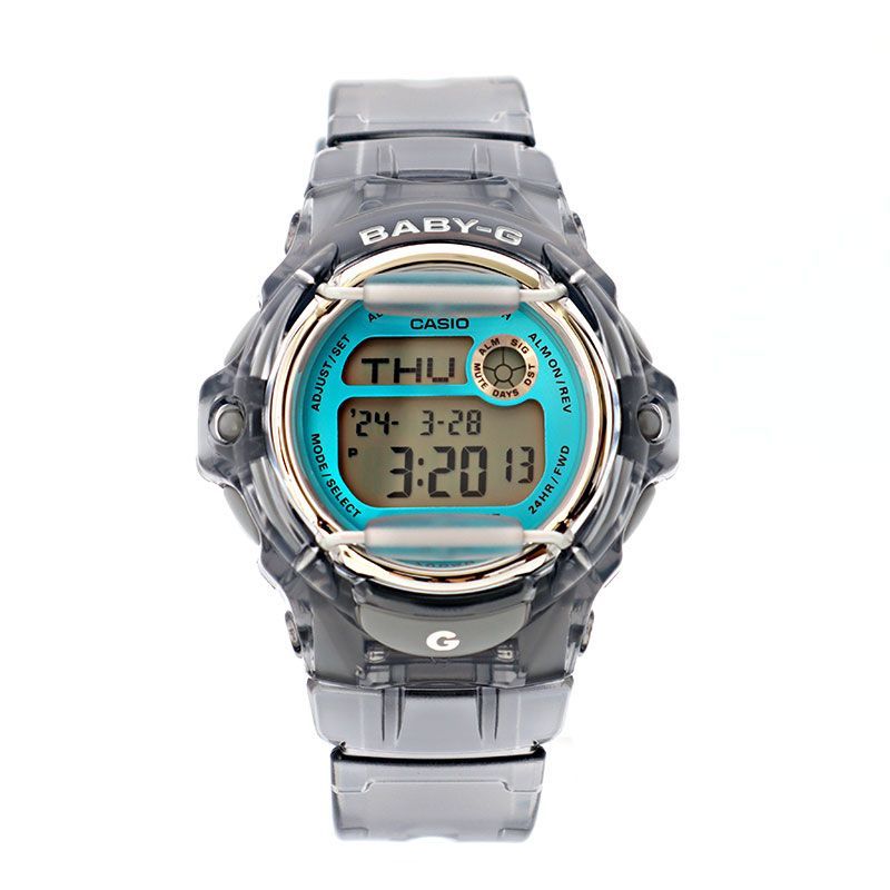 【新品】【１年保証】カシオ 腕時計 レディース ベビーG グリーン グレースケルトン BG-169U-8B CASIO