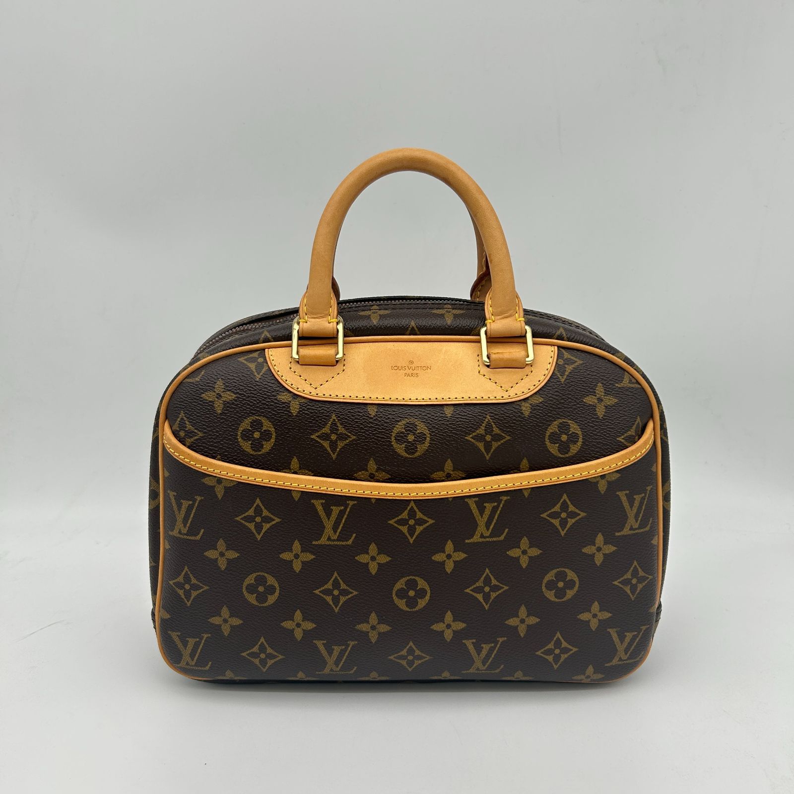 LOUIS VUITTON （ルイ・ヴィトン） トゥルーヴィル モノグラム ミニボストン ハンド バッグ ブラウン M47270 【中古】