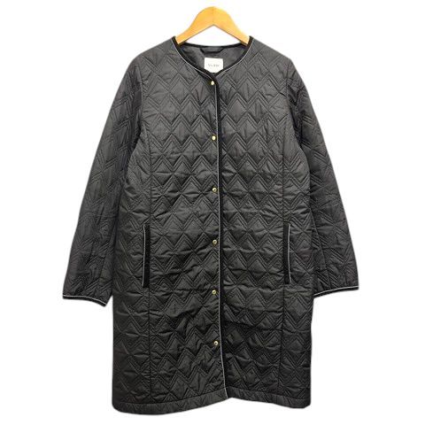 ソークロース, So Close, コート ジャケット 上着 キルティング 中わた 膝丈 S 黒 ブラック
