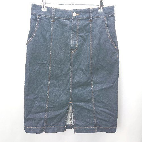 ◇ LOYAL PARTY 膝上丈 台形 スカート サイズXL インディゴブルー レディース E 【1406050078652】 8,761円