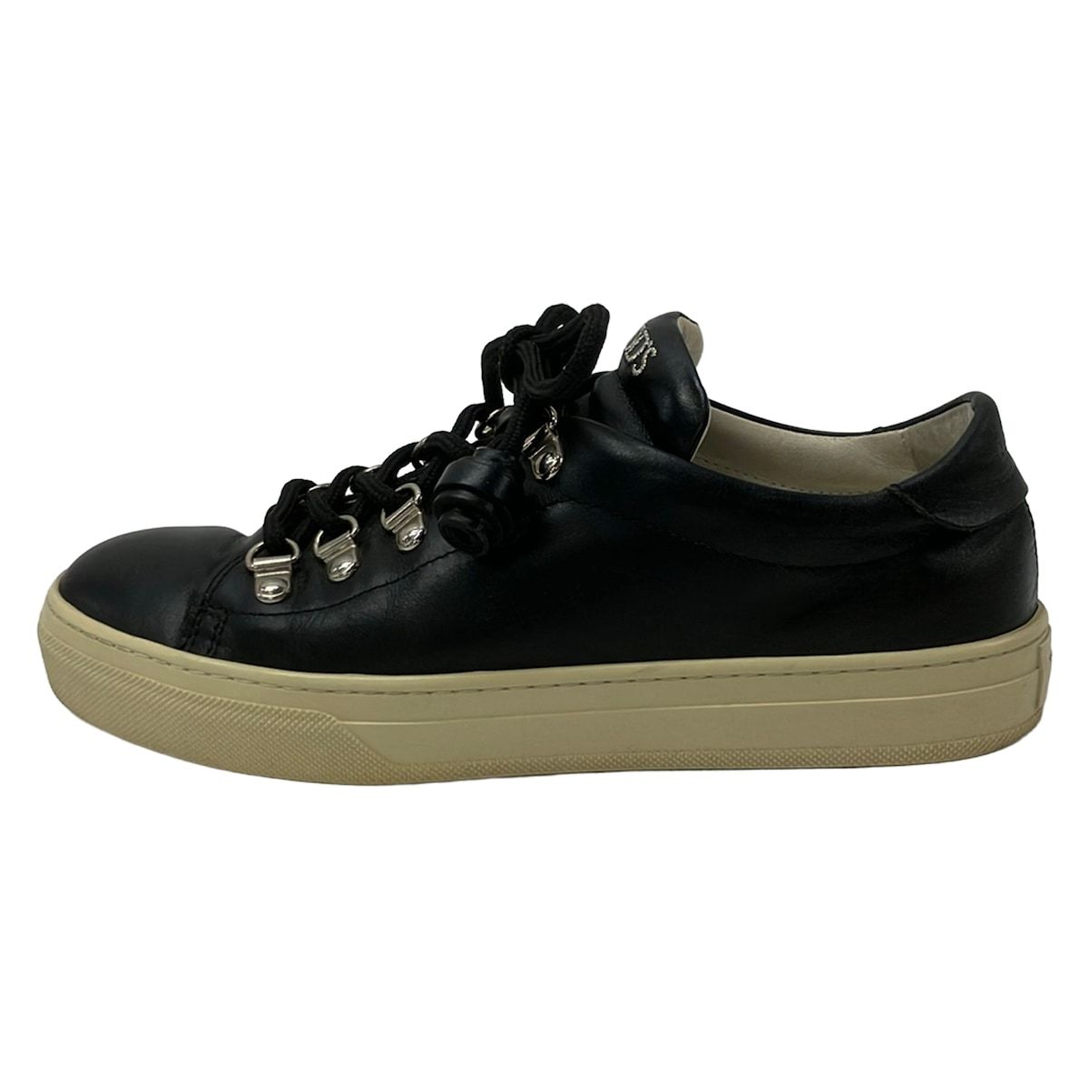 TOD'S(トッズ) スニーカー 36 1/2 レディース - 黒 タッセル レザー