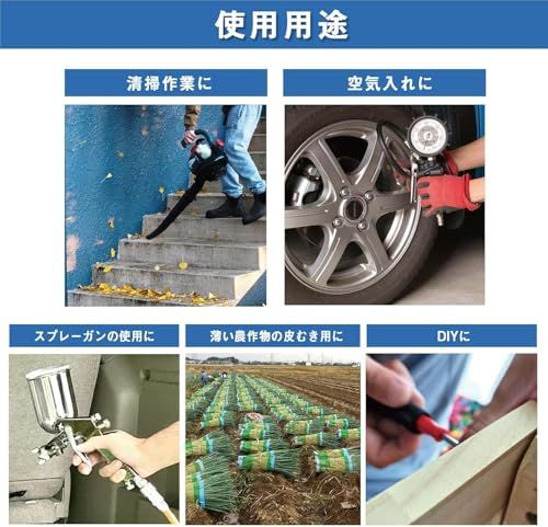 エアコンプレッサー 22L コンプレッサー 静音 高出力 (22L 黒)wb c68421e0