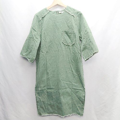◇ jouetie ジュエティ 半袖 ひざ丈 ワンピース サイズM カーキ系 レディース E 【1406050080754】 8,177円