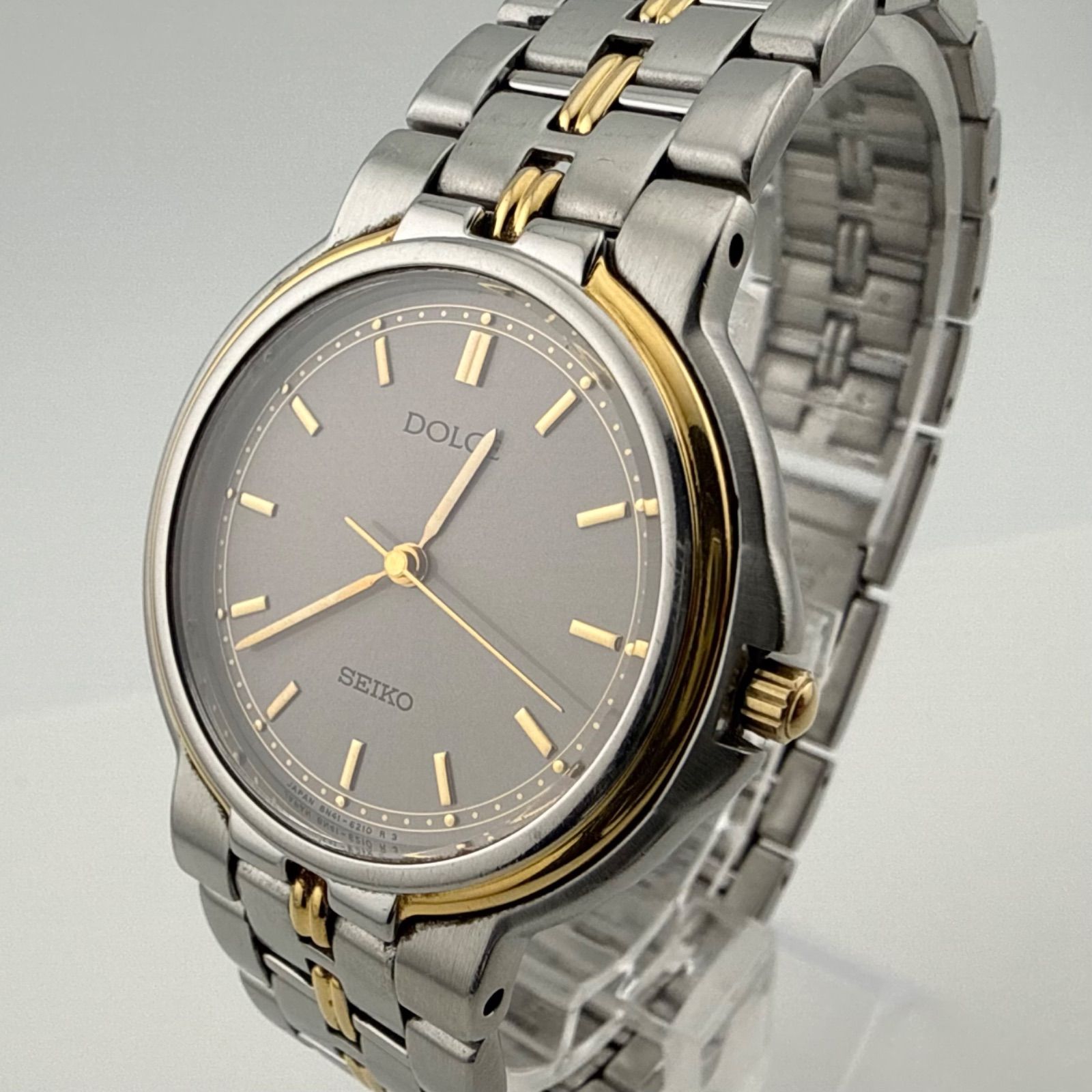 SEIKO 8N41-6150 セイコー DOLCE ドルチェ　メンズ　ボーイズ　腕時計 クォーツ 稼働品 電池交換済み【M45】