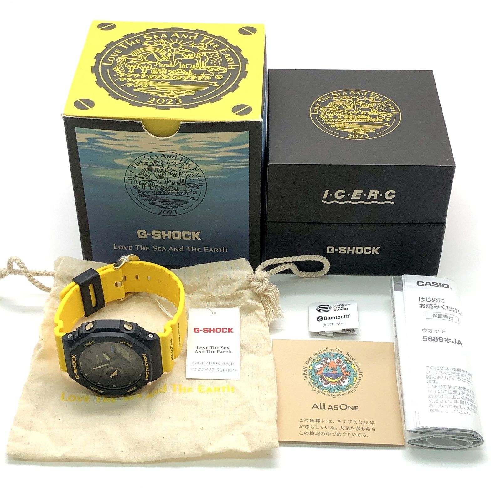 G-SHOCK ジーショック GA-B2100K-9A イルクジ2023 初代カラー タフ 