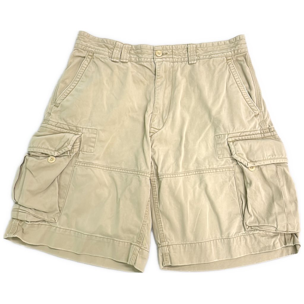 Polo by Ralph Lauren ポロ ラルフローレン カーゴ チノショートパンツ ポロチノ ベージュ(メンズ W36)中古 古着 Y1011