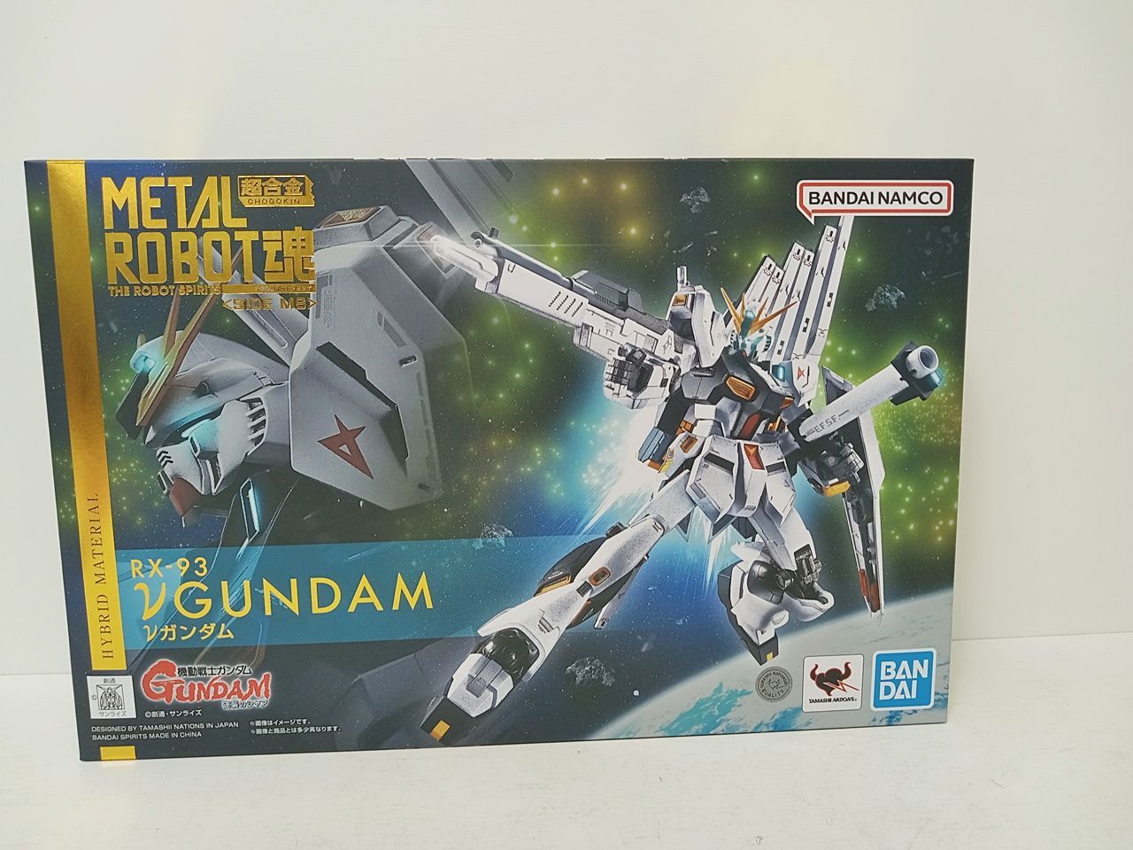 BANDAI 機動戦士ガンダム 逆襲のシャア METAL ROBOT魂 〈SIDE MS〉νガンダム フィギュア 中古 [MB-7267]