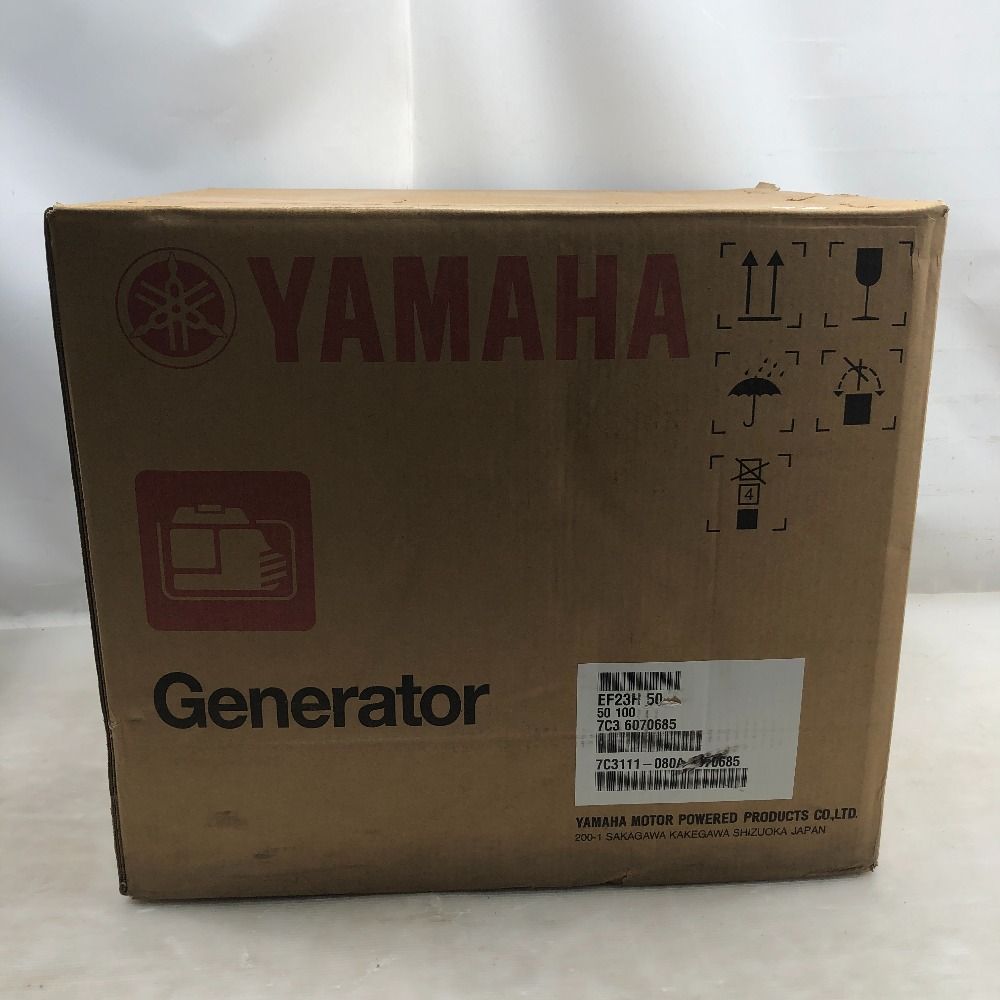 YAMAHA ヤマハ スタンダード発電機 未使用品(S) 4サイクル EF23H ブルー
