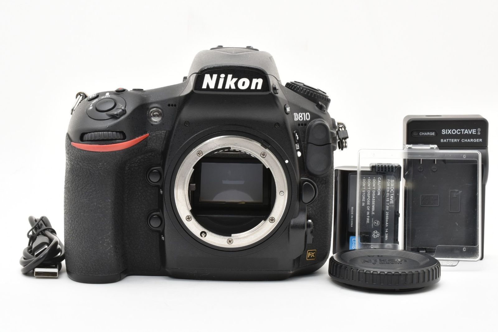 Nikon D810 ボディ フルサイズ 3635万画素 プロ機 バッテリー 充電器付 撮影OK
