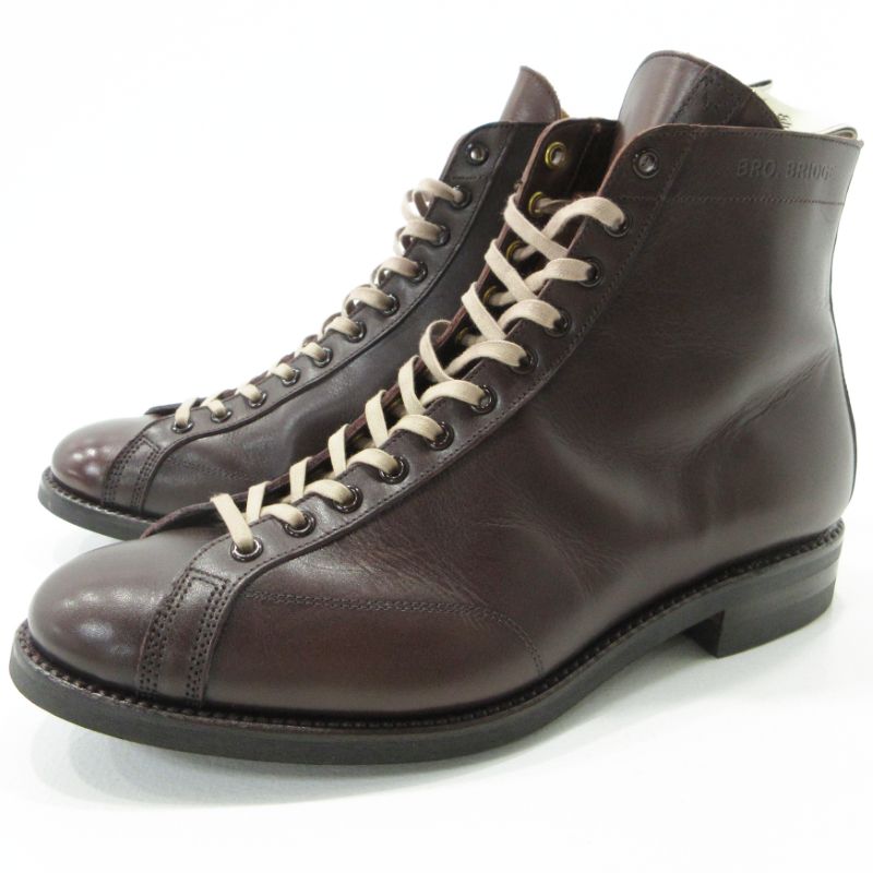 【三重本店】 中古 BROTHER BRIDGE | ブラザーブリッジ モンキーブーツ HENRY ヘンリー BBB-S009 V.CALF ブラウン 【127】