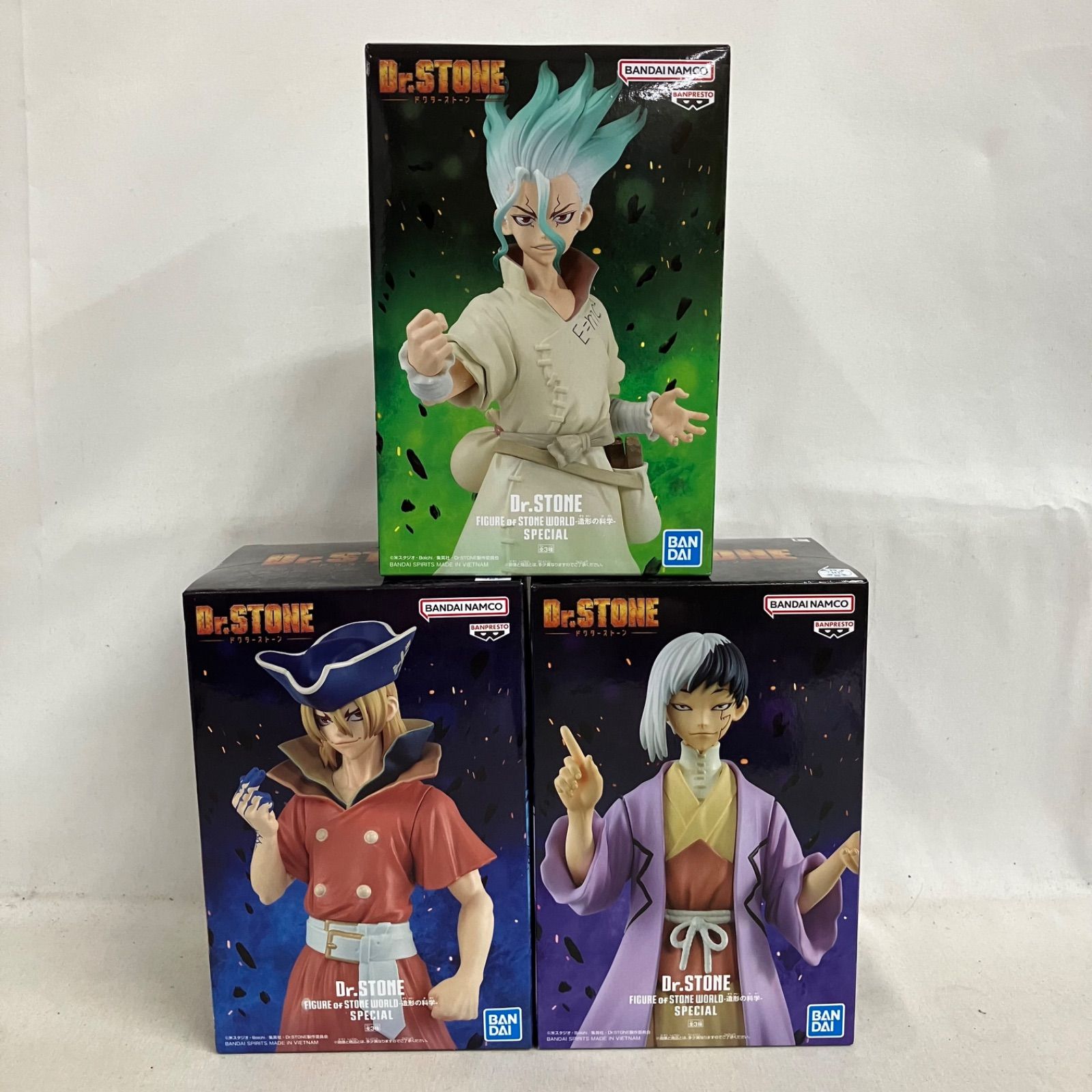 未開封 Dr.STONE FIGURE of STONE WORLD 造形の科学 SPECIAL 