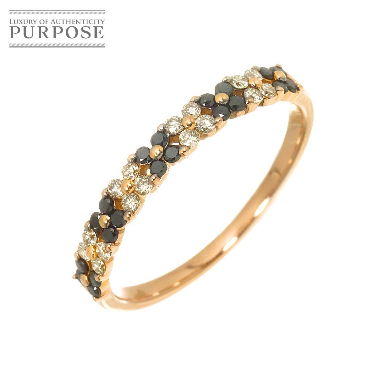 リング 16号 ダイヤ 0.36ct K18 PG ピンクゴールド 750 指輪 Diamond Ring 90323720