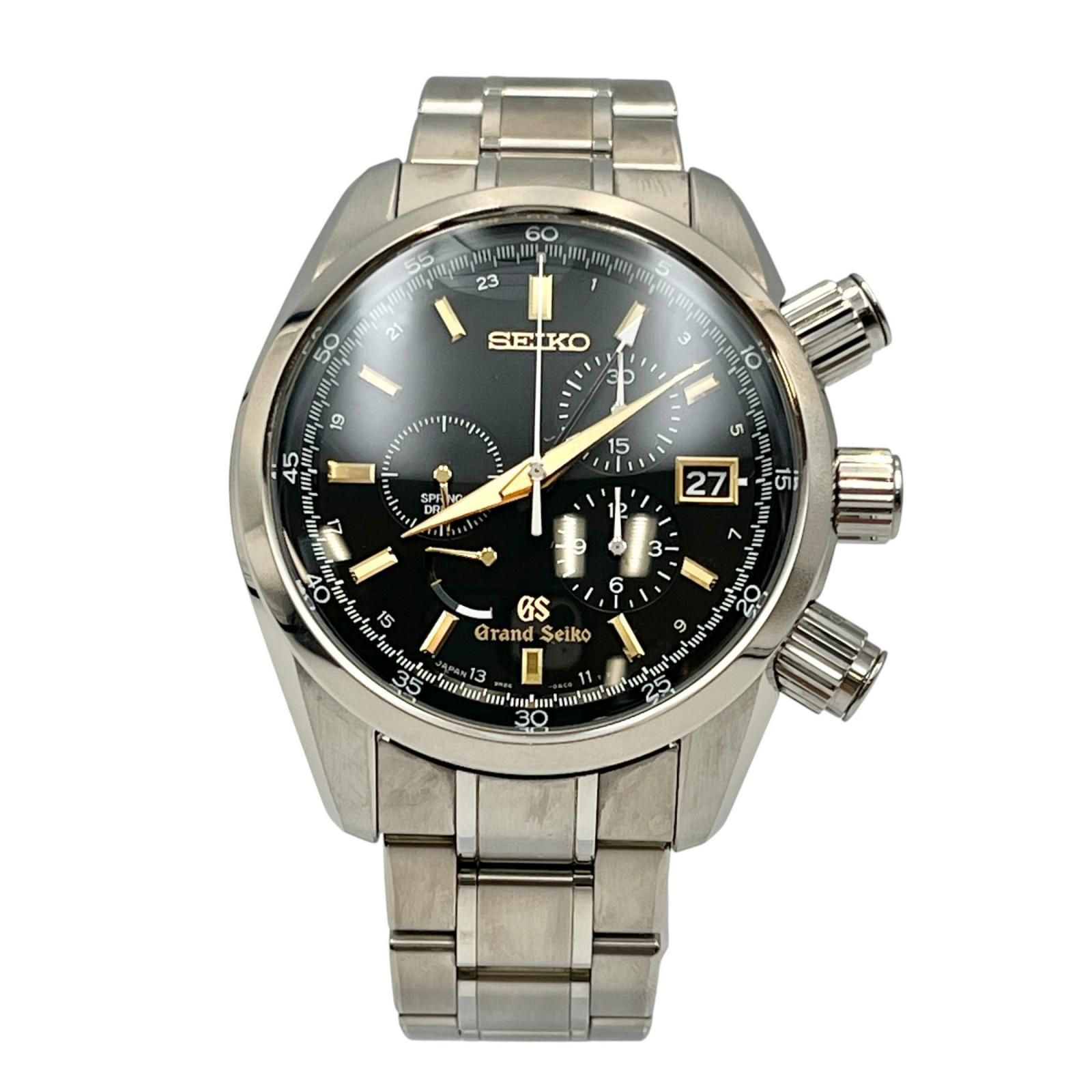 セイコー SEIKO グランドセイコー Grand Seiko 腕時計 クロノグラフ SBGC005 9R86-0AC0 チタン メンズ