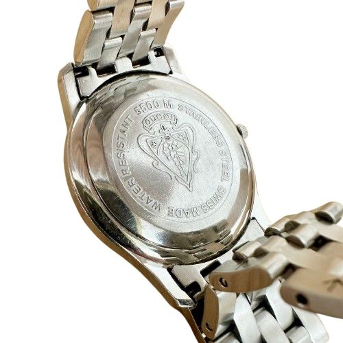 GUCCI時計 シェリーライン 5500L ♪GUCCI グッチ シェリーライン デイト クォーツ 5500M デイト QZ SS
